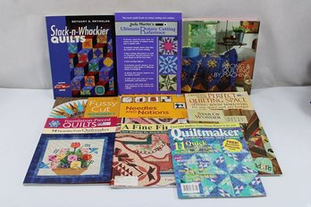 Quilting Book Lot  Books Are In Used Condition