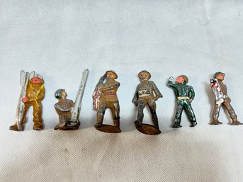 Vintage Leaded Toy WWI Soldiers