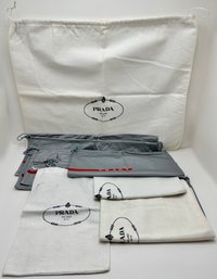 14 Prada Dustbags Of Varied Size