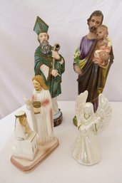 Religious Figurines Lot