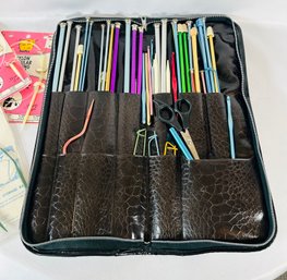 Lot Of Knitting Needles And Similar In Case