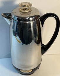 Vintage Gold Label Farberware Electric Coffee Percolator 2-12 Cups