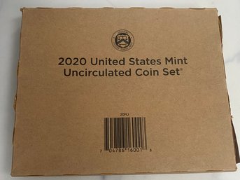 2020 United States Mint Uncirculated Coin Set Denver And Philadelphia