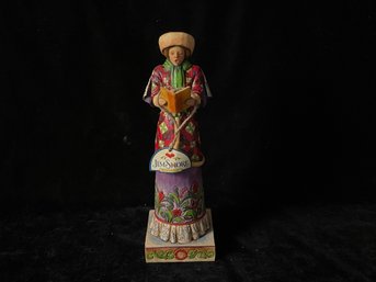 Jim Shore Heartwood Creek Woman Caroler Figurine