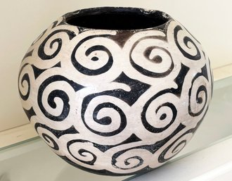 A South American Earthenware Vase