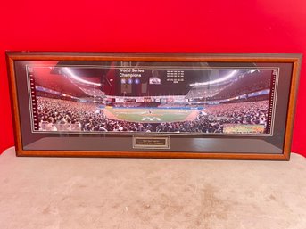 NY Yankees 2000 World Series Champions Print In Frame