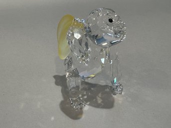 Swarovski Crystal Figurine - Young Gorilla Carrying Bananas