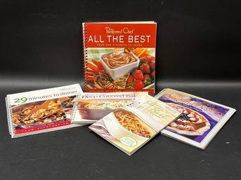 A Selection Of Popular Pampered Chef Cookbooks