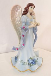 Royal Albert  Moonlight Rose Angel Figurine Music Box -  Limited Edition - Working