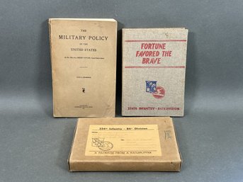 A Selection Of Vintage Military Books