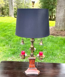 A Vintage Mid Century Candelabra Lamp