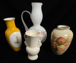 Royal Copley Vase And Mixed Vase Lot