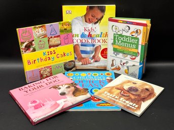 A Fun Assortment Of Cookbooks For The Kids & The Pups