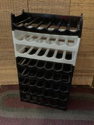 Plastic Stacking Wine Rack