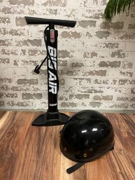 Big Air Bicycle Air Pump W/ Helmet