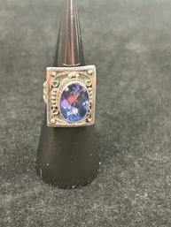 Sterling And Ring Nicky Butler Blue Quartz