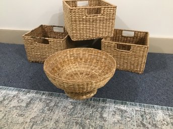 Woven Basket Lot