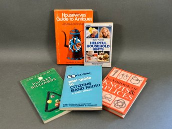 A Small Grouping Of Vintage How-To Books