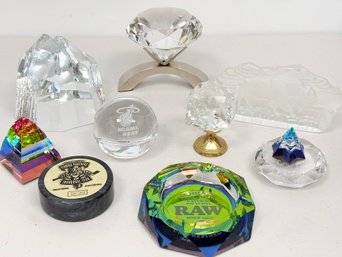 An Assortment Of Crystal Baubles