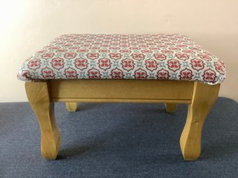 Fabric Covered Foot Stool #2