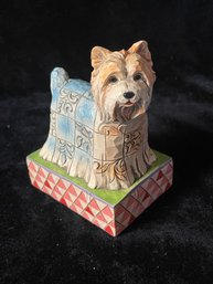 Jim Shore Yorkshire Terrier Yorkie Dog Heartwood Creek Figurine