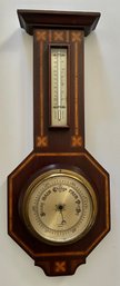 Vintage F.H. Jackson Highgate Barometer R. No. 121926 British Made  21' X 8' X 3' (READ DESCRIPTION)