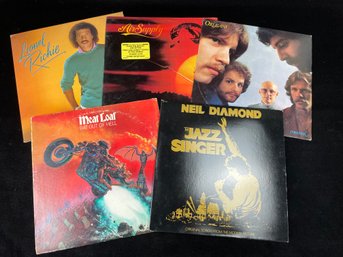 Records- Neil Diamond, Meat Loaf, Lionel Richie, Etc.