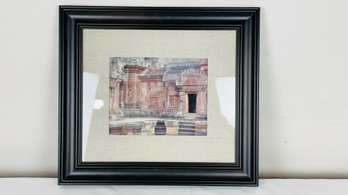 Photo Of Angkor Temple In Frame