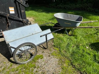 True Temper Wheelbarrow And Yard Commander Garden Cart