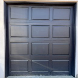 A Solid Wood Garage Door With Lift Master MyQ WiFi Opener (3/3)