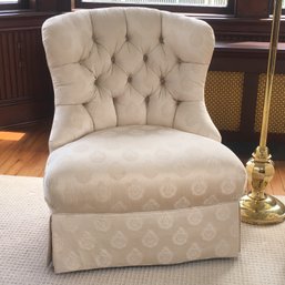 (1 Of 2) Wonderful Boudoir Chair By SHERRILL - These Were Expensive - From WAYSIDE OF MILFORD - Very Nice !