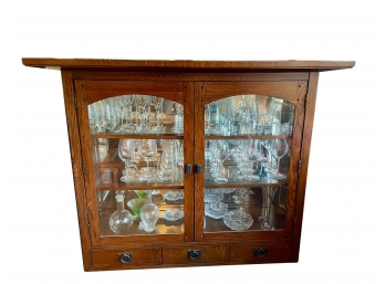 Repurposed Bassett China Hutch Cabinet