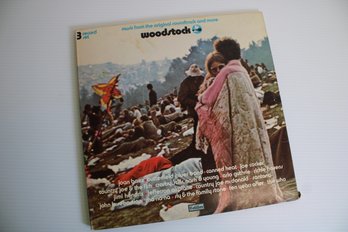 Woodstock Triple Record Album - Cotillion SD 3-500