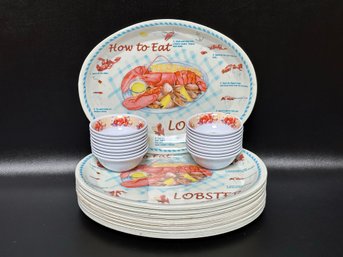 It's Lobster Time: Oval Platters & Butter Cups