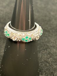 Judith Ripka Cz Sterling Ring