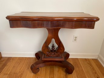 Antique Card Table.