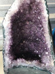 48 LB ,Amethyst Geode, 17 Inch Tall, 11 Inch Wide , 9 Inch Deep