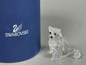 Swarovski Crystal Sitting Cat