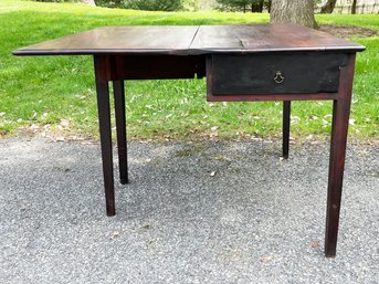 An Unusual 19th Century Mahogany Flip Top Game Table