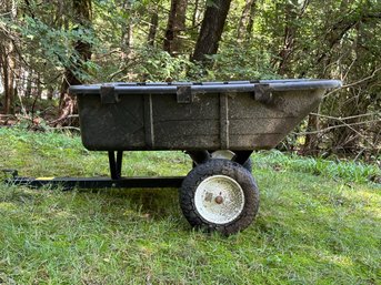 Brinly-Hardy Heavy-Duty Push/Pull Utility Cart, 10 Cubic Feet