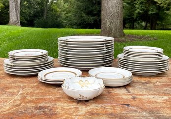 A Vintage Set Of Rosenthal Helena China - 12 Dinner Plates, 12 Luncheon Plates, And Lots Of Extras!