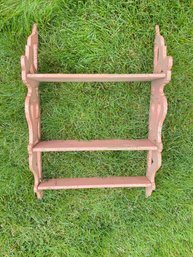 Vintage Wood Wall Shelf