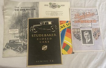 1920's Studebaker Publications And More