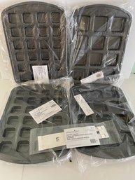 New!! 5pc Pampered Chef Lot- 2 Brownie Bite Pans 100177, 2 Brownie Pans 1794 (sealed Bags), 1 Cake Tester 1794