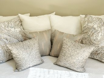 A Collection Of Luxe Accent Pillows