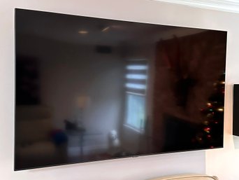 A Samsung 70' Flat Screen TV And All Mount