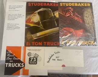 1932 Studebaker Catalogs And Advertising Brochures
