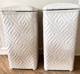 2 Small Wicker Hampers