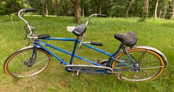 Vintage Town & Country Tandem Bicycle By Schwinn ~ Bicycle Built For Two ~