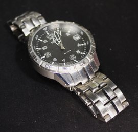 Contemporary Fossil Stainless Steel Men's Wristwatch